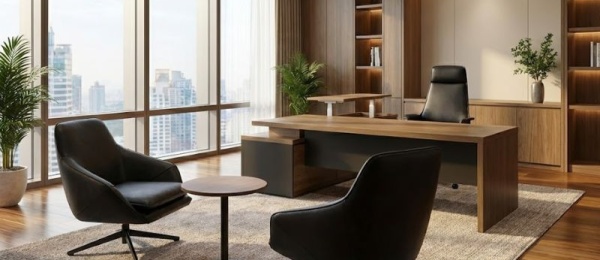 Bàn Lãnh Đạo Cao Cấp: Điểm Nhấn Trong Bản Phác Thảo Đương Đại của KTS